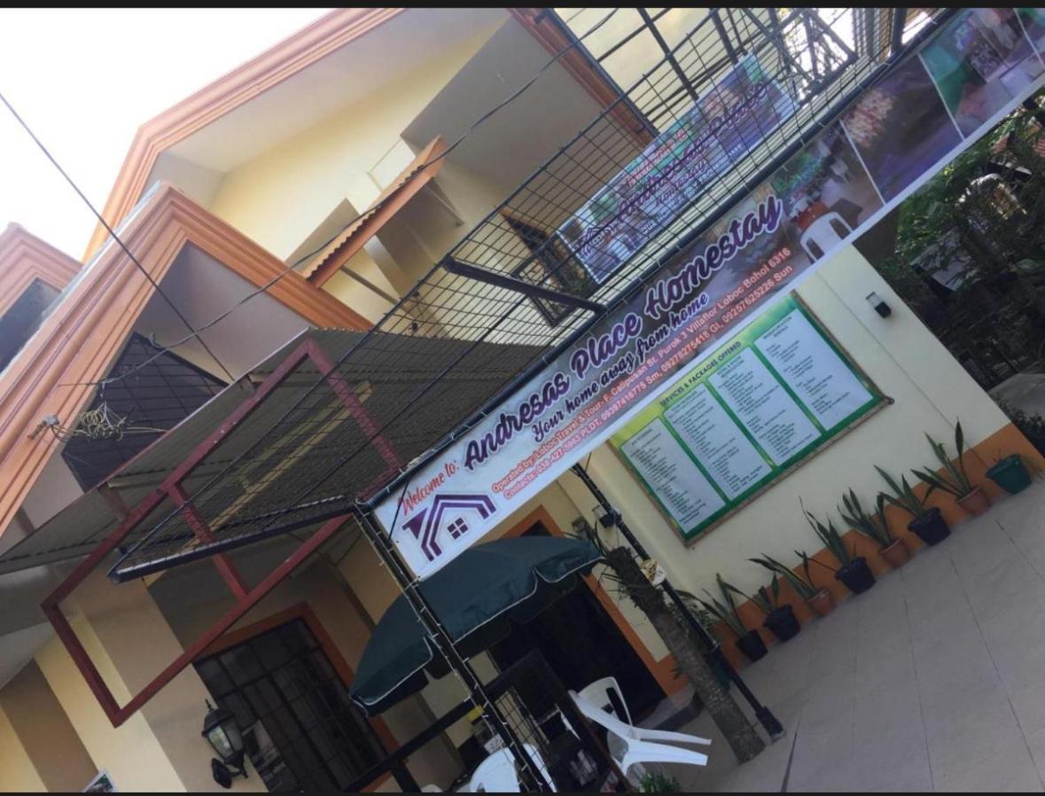 Andresas Homestay Loboc Exteriör bild